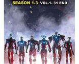 Ultraman Season 1-3 Vol.1-31 END English Dubbed All Region DVD SHIP FROM... - $35.62