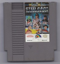 Vintage Nintendo  WWF Wrestlemania Steel Cage Challenge Video Game NES Cart VHTF - $23.56