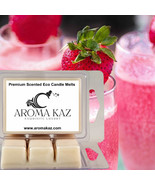 Strawberries &amp; Champagne Scented Candle Melts X Strong 80hr Clam Packs - $25.99 CAD+