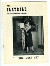 Playbill The Desk Set 1956 Shirley Booth Frank Milan Louis Gossett - £11.58 GBP