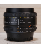 Nikon AF FX NIKKOR 50mm F/1.8D Lens for Nikon DSLR Camera *Fine/Tested* - $80.15 CAD