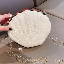 Fashion Women  Handbags  Bag Chain Cute Sequins Small Bag Phone  Pouch Zipper Cr - £49.21 GBP