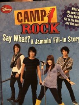 Camp Rock : Say What? - A Jammin&#39; Fill-In Story! by Danielle Denega and Avery... - £16.55 GBP
