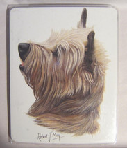 Retired Dog Breed CAIRN TERRIER Vinyl Softcover Address Book by Robert May - £5.48 GBP
