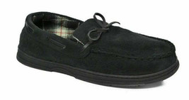 Gold Toe Mens Tie Moccasin Slippers - $19.00