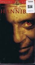 Hannibal VINTAGE SEALED VHS Anthony Hopkins Julianne Moore - $29.69