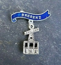 BERGENZ Vorarlberg Ski Lift Austria Travel Oktoberfest Souvenir Hat Pin Germany - £12.68 GBP