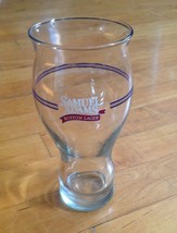 Samuel Adams Boston Lager Beer 7&quot; Curve Glass &quot; Take Pride in Your Beer&quot; - £10.27 GBP