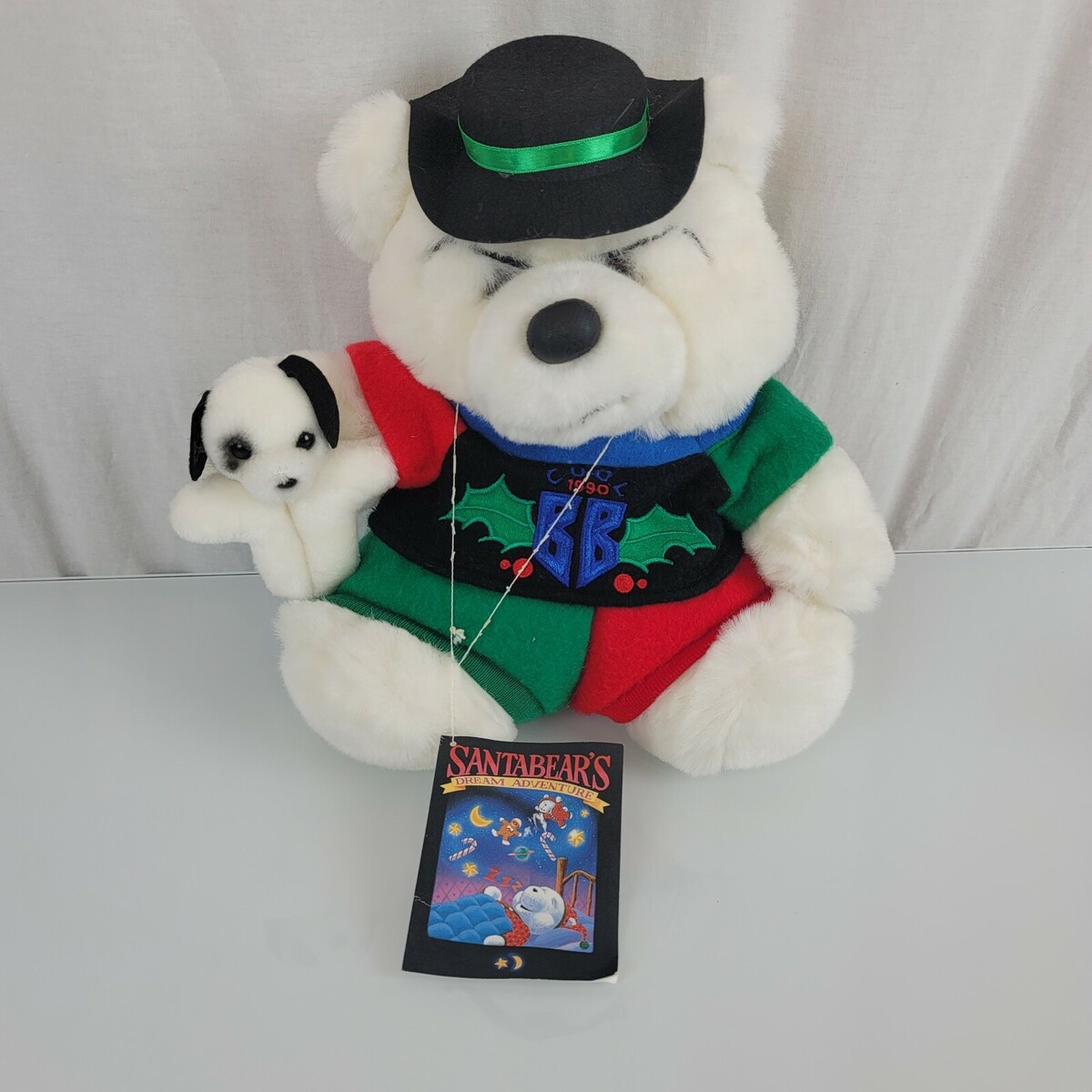 Dayton Hudson Marshall Fields Plush Bully Bear Vintage Christmas Plush 1990 - $39.59