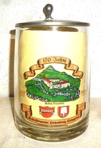 1989 Hohenburg Spaten +1994 Lenggries / Bad Tolz lidded German Beer Glass Seidel - £15.94 GBP