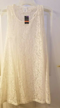 West Loop Lace Swim Cover Up - Off White Sz XL - $19.99