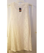West Loop Lace Swim Cover Up - Off White Sz XL - $27.34 CAD