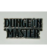 Dungeon Master Name Logo Gaming Metal Enamel Pin NEW UNUSED - £6.16 GBP