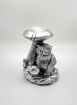 Owl And Mushroom Sphere Stand, Sphere Holder, Resin Sphere Stand - £21.99 GBP