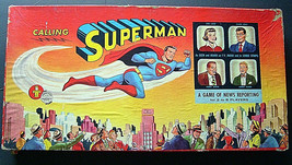 SUPERMAN :COMICS : (SUPERMAN GAMES 1950,S) VERY RARE CLASSIC 50,S GAME - £234.95 GBP