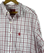 OU Shirt Size 2XL Mens Button Down Oklahoma Sooners Antigua White Plaid ... - $936.38 MXN