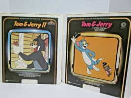 Tom &amp; Jerry 2 &amp; Cartoon Festival CED Video Disc Rare Vintage Lot of 2 - £22.01 GBP