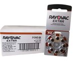 Rayovac Extra Advanced, size 312 Hearing Aid Battery (pack 60 pcs) - $18.79