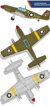 Academy 12338 USAAF P-51 North Africa Airplane Plastic Hobby Model Kit image 2