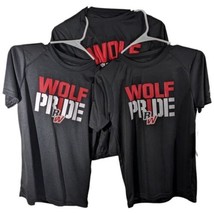 Wolf Pride Fast Times Ridgemont Wolves Kids Size Large Workout Shirts (Lot of 3) - £18.79 GBP