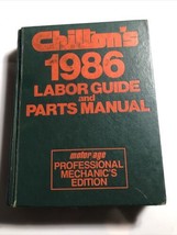 Vintage Chilton&#39;s Labor Guide And Parts Manual 1982-1986 #7598 Mechanics HC - £11.04 GBP