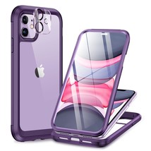 Glass Series For Iphone 11 Case [With 2Pcs Camera Lens Protectors] Full-Body Rug - £19.97 GBP