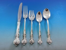 Savannah by Reed &amp; Barton Sterling Silver Flatware Service For 12 Set 60 pieces - £3,142.93 GBP