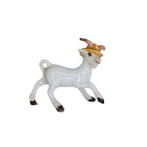 Freeman McFarlin George Good Goat Figurine Wearing Hat Miniature Figurine - $24.99