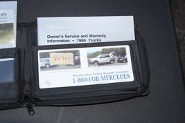 1999 MERCEDES-BENZ ML320 OWNER'S AND OPERATOR'S MANUAL BOOK K4710 image 5