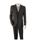 Men Denim Suit Royal Diamond 3 Piece vested Wide Leg Pleated Pants Den2 ... - €129,86 EUR Men Denim Suit Royal Diamond 3 Piece vested Wide Leg Pleated Pants Den2 ... - €129,86 EUR