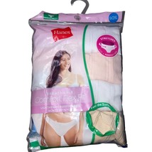 Hanes Ultimate Comfort Flex Fit Women&#39;s Bikini Underwear, 4-Pack 9/2XL 44-45&quot; - £14.23 GBP