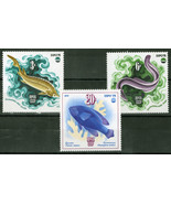 ZAYIX Russia 4343//4348 MNH Fish only (3) Expo &#39;75 072822S68M - $2.10