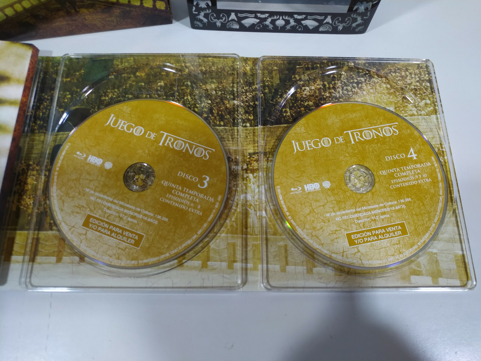 Juego de tronos Quinta Saison 5 Complète - Blu-Ray Espagnol Anglais - 3T Item image 7