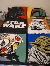 Star Wars Twin color block blanket LN  bold colors. - £15.07 GBP