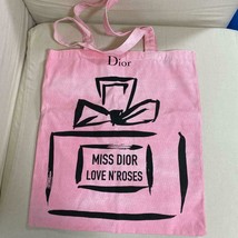 Christian Dior Novelty Canvas Tote Bag Eco Bag MISS DIOR 2019 Art Event ... - £70.76 GBP
