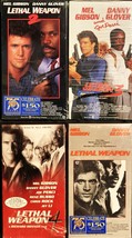 4 VHS Lethal Weapon 1,2,3,4 Danny Glover, Mel Gibson Warner BrothersPET ... - £8.59 GBP