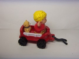 FISHER PRICE LITTLE PEOPLE WAGON &amp; FIGURE 2001 &amp; 1998 - £9.32 GBP