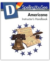 Spelling You See Americana Instructor&#39;s Handbook by Demme Learning Level D - £14.06 GBP
