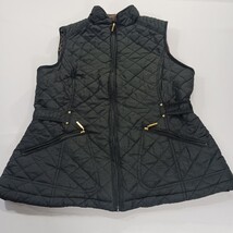 Weatherproof Girls/Women's Black Full Zip Faux Fur Quilted Vest Size Small image 11