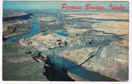 Idaho Postcard Perrine Bridge &amp; Snake River Canyon - £2.31 GBP