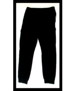 H&amp;M Ladies Black Cargo Style Pants Elastic Ankle - Pull On Size 10 - $241.39 MXN