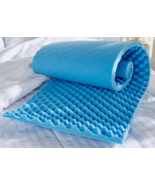 Foam Mattress Overlay Topper - Blue - Pressure Relief 72 L x 20 W x 2 H ... - €34,95 EUR