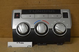 2014-2018 Toyota Tundra AC Heat Temp Climate 559000C080 Control 672-11E2 - £42.99 GBP