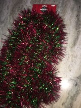 december home 12 ft tinsel garland - £11.84 GBP