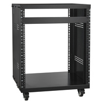 VEVOR 12U AV Rack Stand, 300 lbs Capacity, Network Stereo Recording Stud... - $117.13 CAD