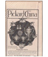 Vintage Print Ad Pickard China 1910 Ravenswood Chicago 5&quot; x 8&quot; - £5.77 GBP