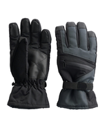 Mens Tek Gear Heat Tek Thinsulate Touch Screen Ski Gloves Black/Asphalt ... - £13.44 GBP