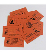 Monopoly Board Game Replacement Piece Chance Cards 16 Parker Brothers 1999 - £3.13 GBP