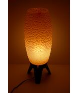 MCM Mid Century Bubble Beehive Blow Mold Table Lamp with Tripod Base ~ O... - €144,03 EUR