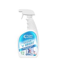 Hygea Natural Clear &#39;n&#39; Bright - Streak-Free Mirror &amp; Glass Cleaner 24oz Spray - £7.98 GBP
